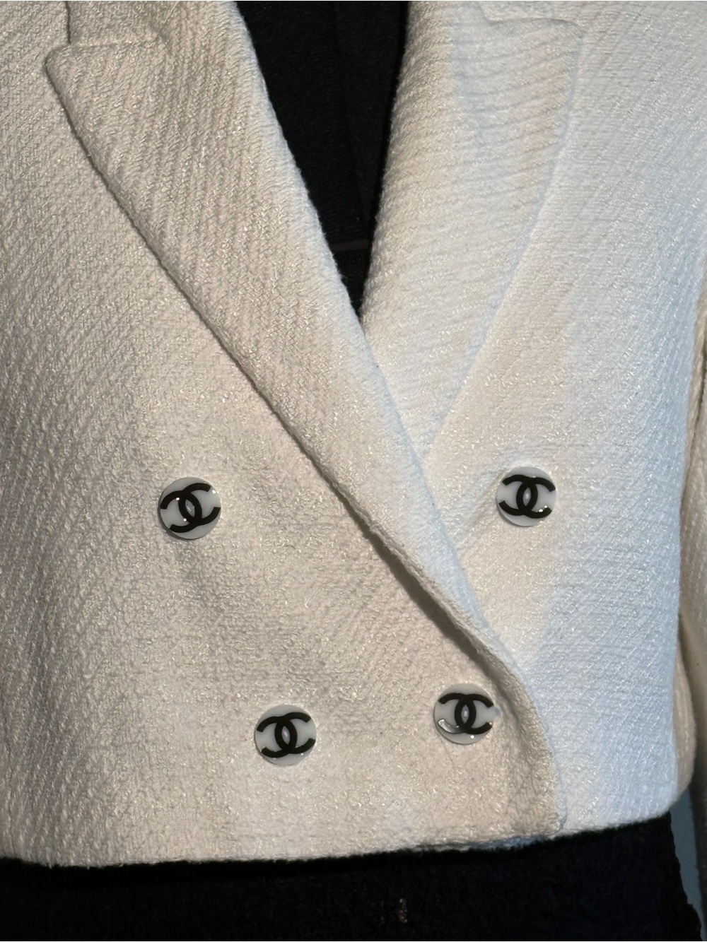 Zara blazer with outsourced cc buttons